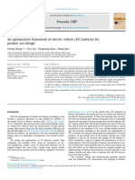 16.an Optimization Framework of Electric Vehicle EV Batteries For Product Eco-Design