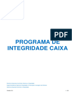 Programa de Integridade Da Caixa