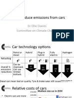 Ellie Davies - How To Reduce Emissions From Cars