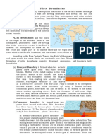 Plate Boundaries