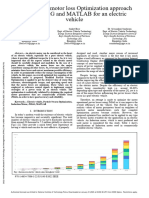 An Induction Motor Loss Optimization Approach Using JMAG and MATLAB For An Electric Vehicle