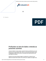 Profissões Na Área de Dados - Entenda As Possíveis Carreiras - Blog IndustriALL