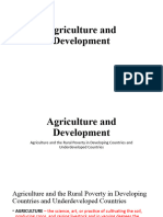 Agriculture Developing Countries