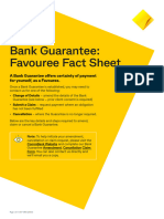 Bank Guarantee Favouree Fact Sheet