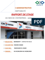 Rapport de Stage CIH BANK