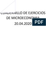 Cuadernillo de Ejercicios de Microeconomia 20.04