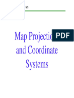 Map Projection & Coordinate System