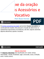 Sintaxe Da Oração, Termos Acessórios e Vocativo - Aula 1 - ANEXO1