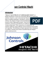 Johnson Controls Hitachi Report