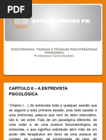 Capitulos 6 e 7 TEORIAS E TEC. PSIC. PONCIANO J. PROF. CARLA JEUCKEN