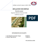 Tablas de Formulacion de Dietas