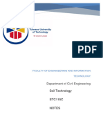Notes For Soil Technology STC115C - Highlighted
