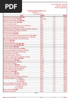 Price List