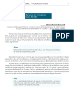 Reflexões Sobre Ética e Educação - Por Uma Escola para Todos e para A Promoção Da Vida