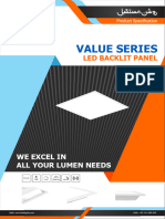 Value Series Backlit Panel