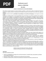 Planificación Anual 4