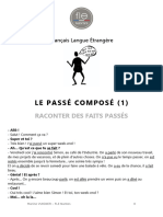 Passe - Compose - Exercices Être