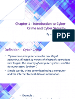 Chap1 - Introduction To Cybercrime and CyberSecurity