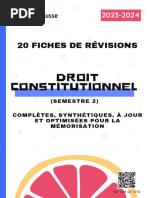 Fiches 2 Droit Constit