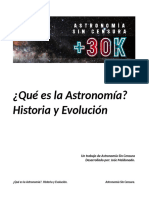 Que Es La Astronomía