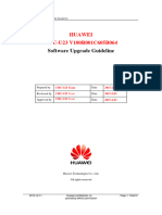 HUAWEI CHC-U23 V100R001C605B064a Upgrade Guideline V1.0