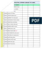 Nomina de Estuidantes de Secundaria