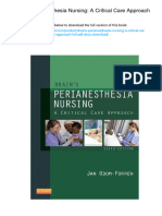 Drain's PeriAnesthesia Nursing: A Critical Care Approach., 978-1437718942