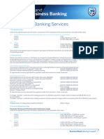 CBB19 Charges For Banking Services (116919)