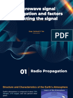 Topic 3 - Microwave Signal Propagation and Factors Affecting The Signal