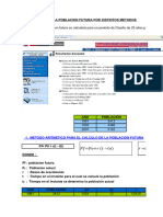 Calculo de La Poblacion Futura