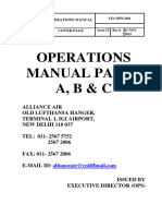 Ops Manual Part A, B & C