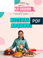 Receitas e Arquivos - Jornada Do Bolo Caseiro - 03-2023