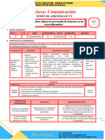 1° Sesión de Aprendizaje Sesión1-Sem.1-Exp.3