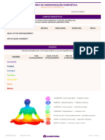 Anamnese Chakras e Aura Radiestesia Terapêutica