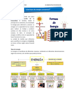 Tipos de Energia - 5to Año