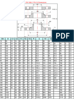 EN1092 - pn16 - Flange Dimensions