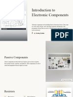 Introduction To Electronic Components