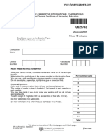 Physics: University of Cambridge International Examinations International General Certificate of Secondary Education