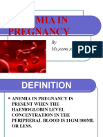 Anaemia in Pregnancy