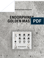 Golden Master Pedal Manual