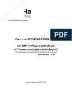 Physiopathologie Cours 2024