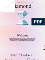 Diamond PowerPoint Template by EaTemp