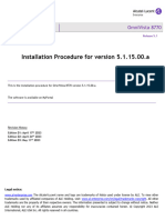 TC3018en-Ed03 Installation Procedure For OmniVista8770 R5.1.15.00.a