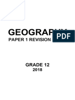 GEOGRAPHY Revision Booklet