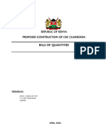 Proposed Construction of CBC Classroom-1