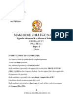 Mock Subsidiary ICT S850. 3 Practical 2023