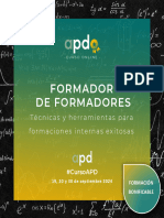 Triptico Formador de Formadores