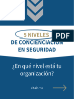 5 Niveles de Conciencia en Seguridad