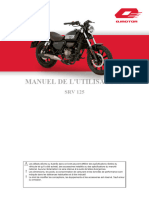 QJMOTOR SRV125-manuel Utilisateur Francais