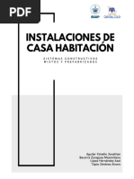 Presupuesto de Instalaciones de Casa Habitación